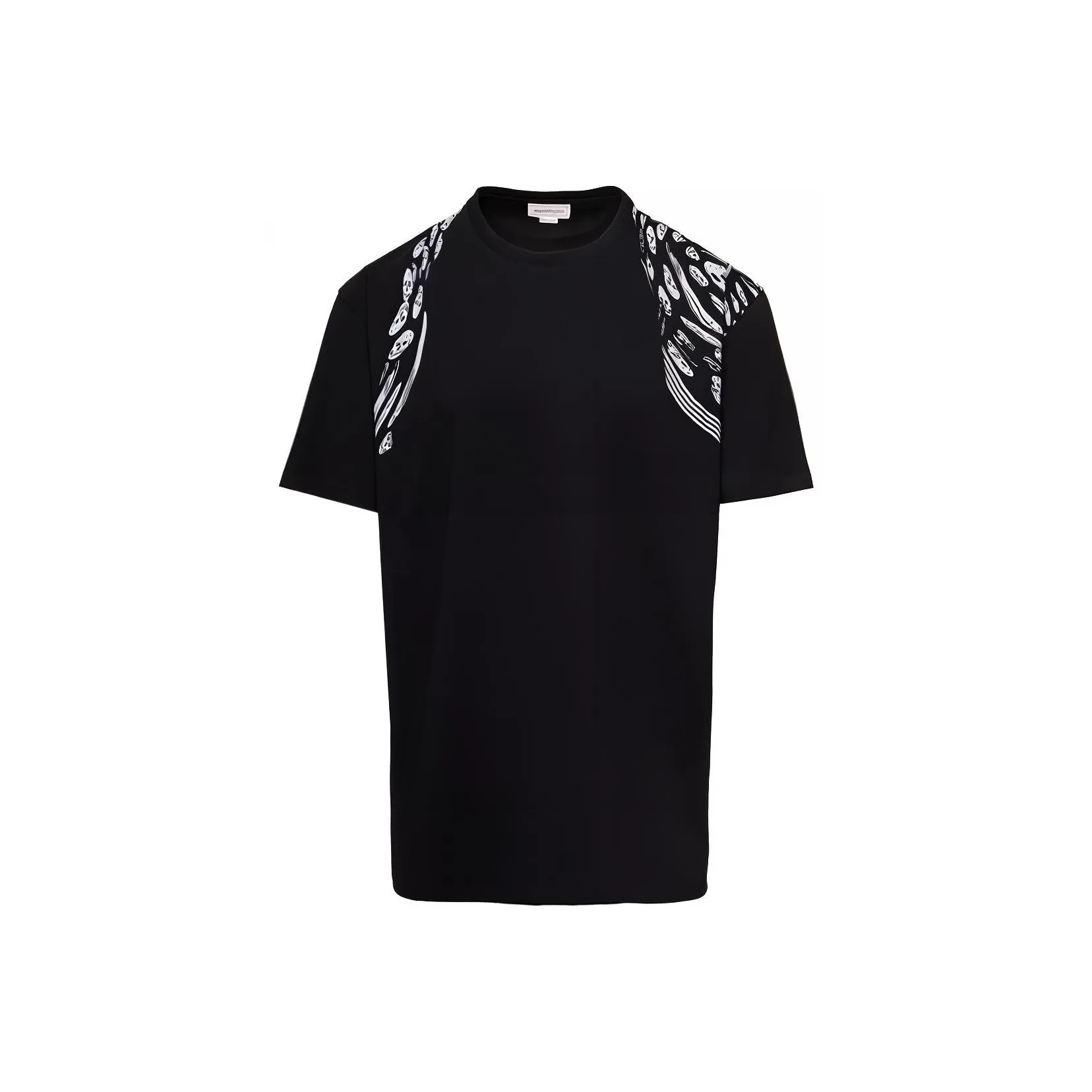 Alexander McQueen Рубашка Мужская Черная