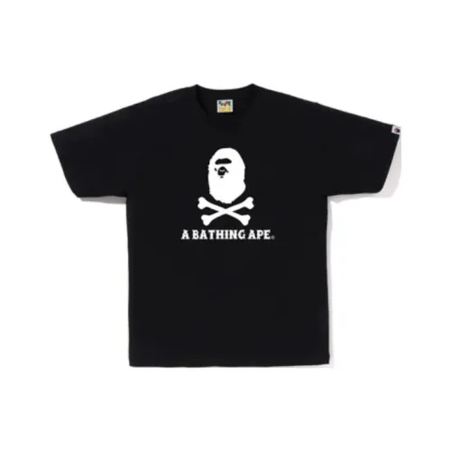 A BATHING APE Черная Мужская Рубашка