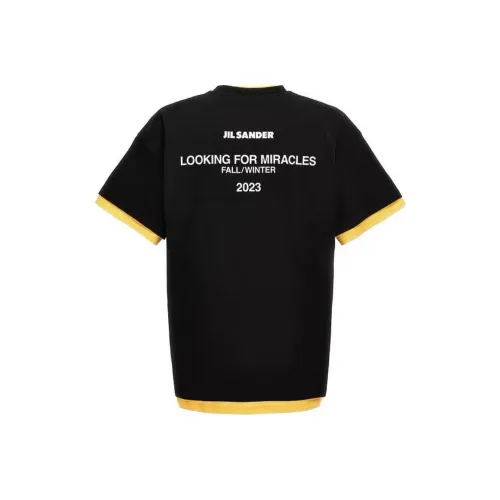 JIL SANDER Черная Мужская Рубашка
