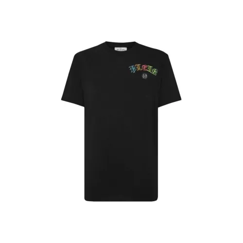 PHILIPP PLEIN Черная Мужская Рубашка