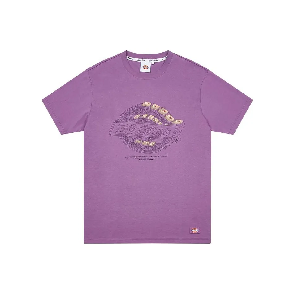 Dickies Фиолетовые Мужские T-рубашки