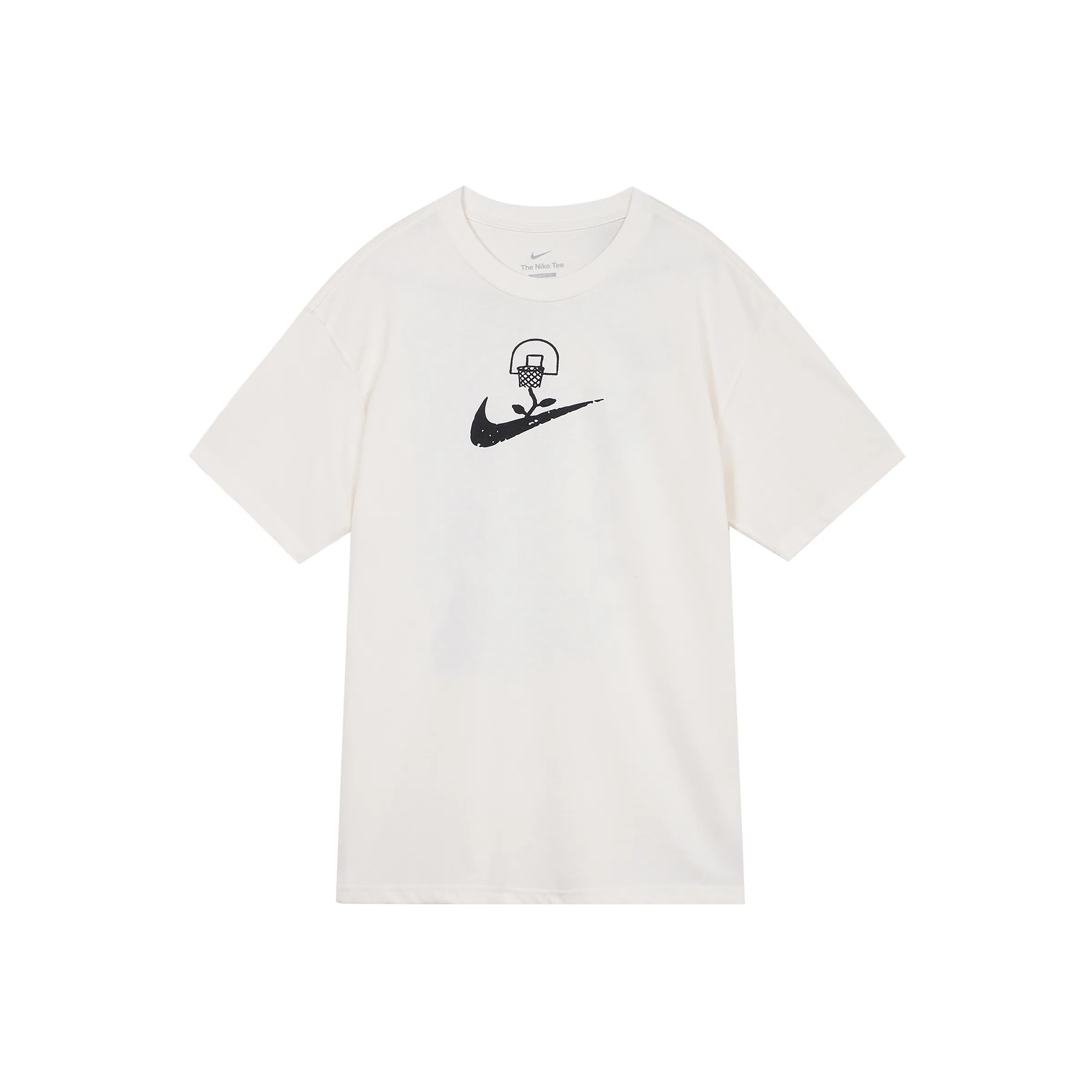 Nike Logo Printing Pattern Pullover Casual Short Sleeve T-Shirt White