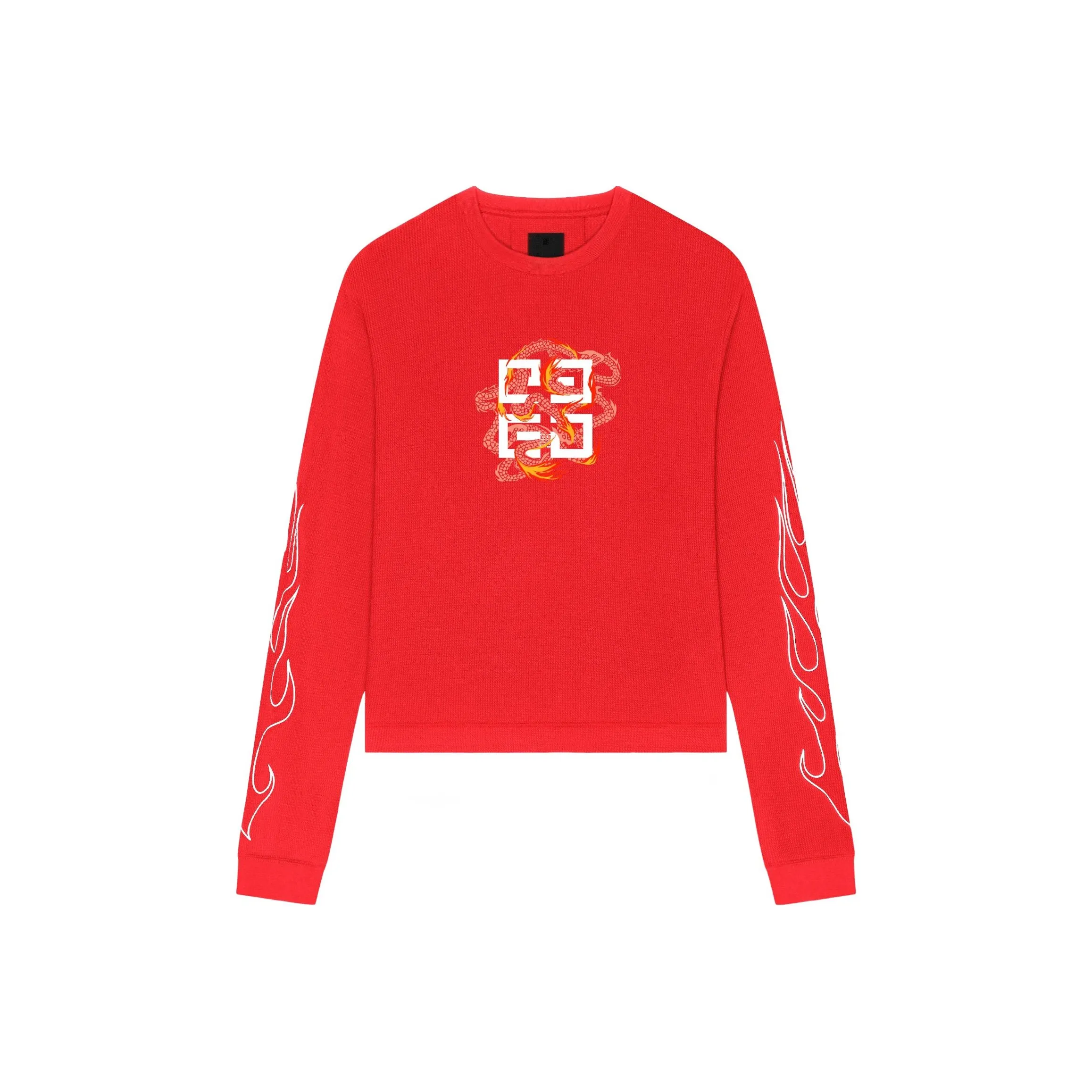 Givenchy SS24 T Рубашка Мужская Красная