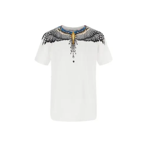 marcelo burlon Белая Мужская Рубашка