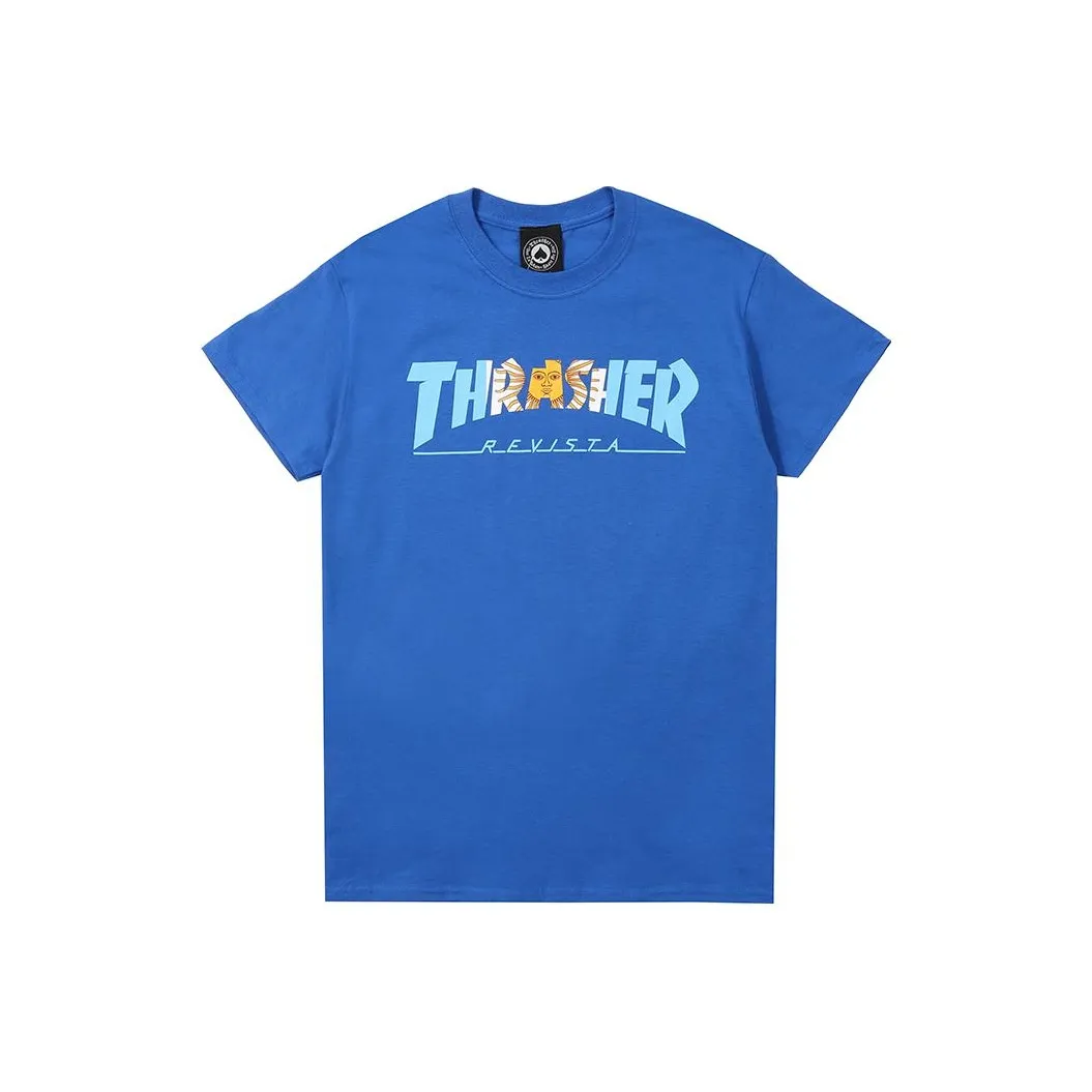 Thrasher Blue Мужская T-рубашка