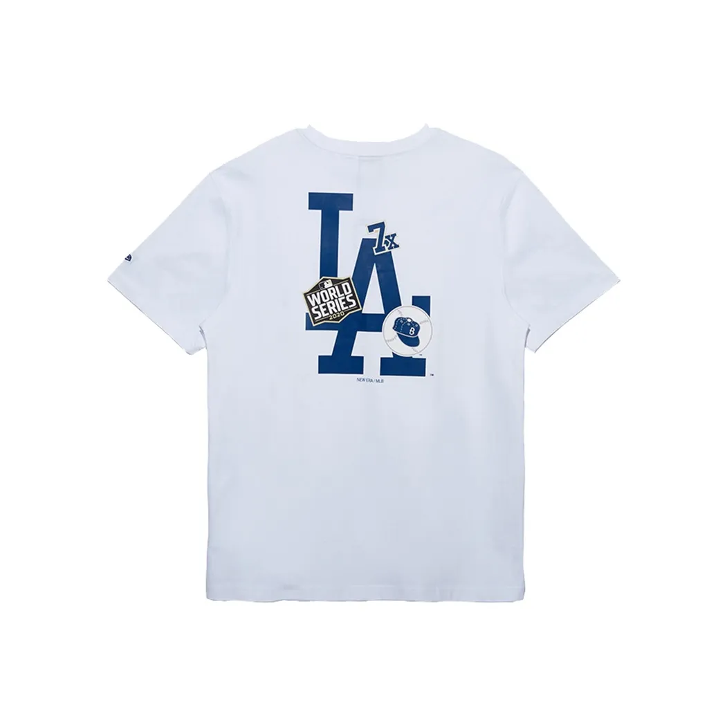 New Era Белый Унисекс Футболка