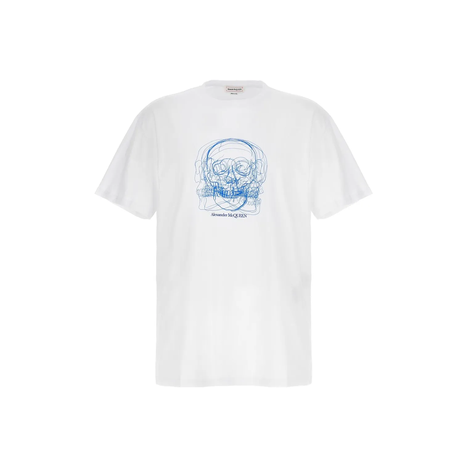 Alexander McQueen Рубашка Мужская Белая