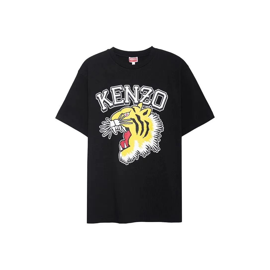 KENZO Tiger-print Cotton T-shirt