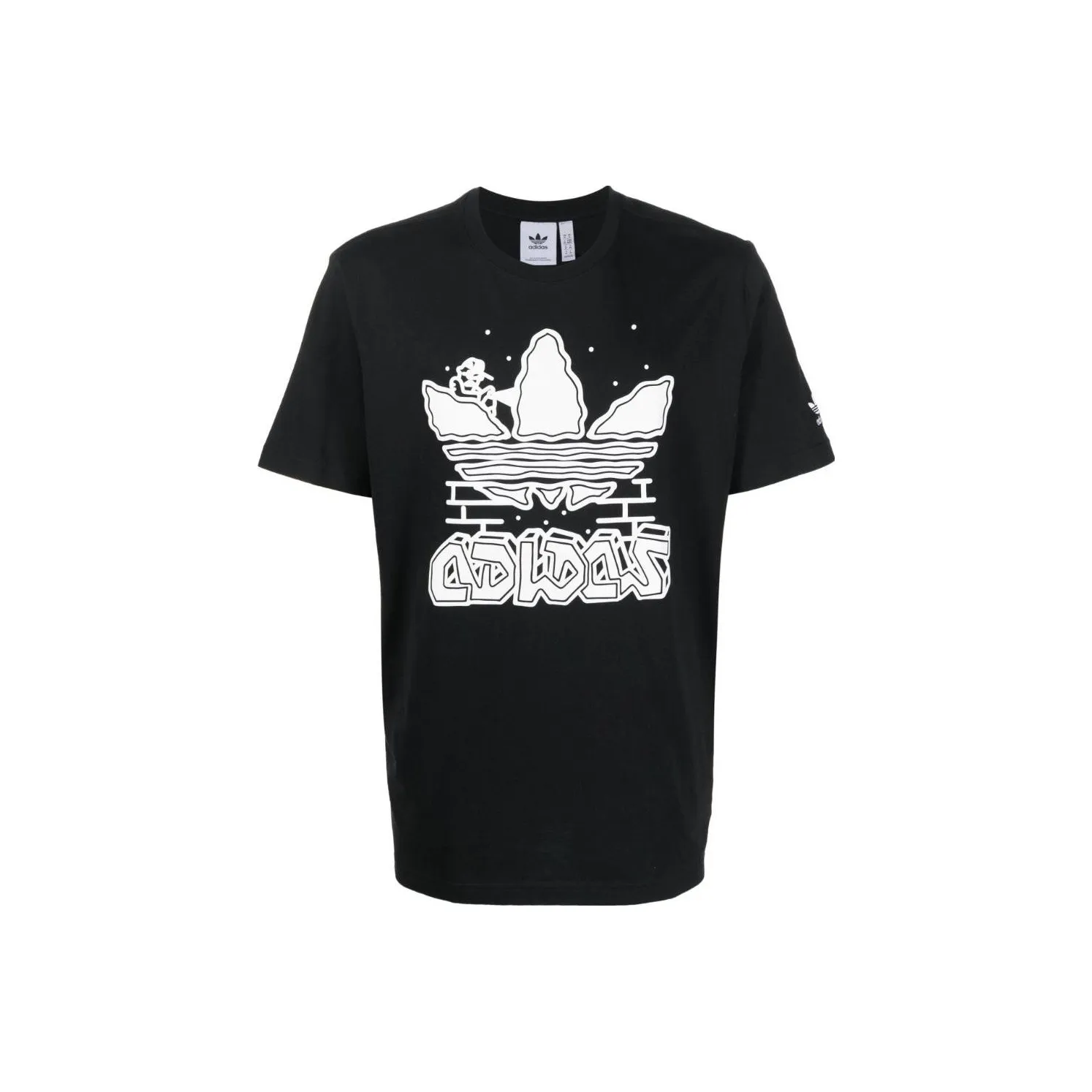 Adidas Originals Мужская Черная T-Рубашка