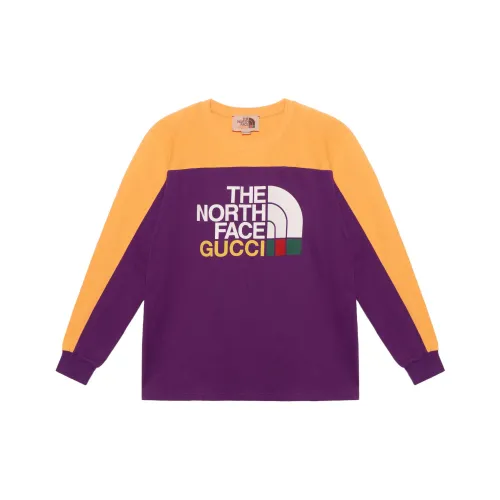 Gucci X The North Face Желтые Мужские Рубашки