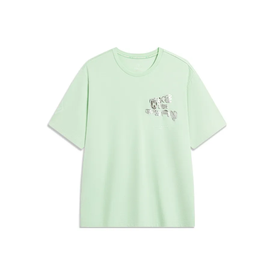 LiNing T Shirt Unisex Bamboo Green