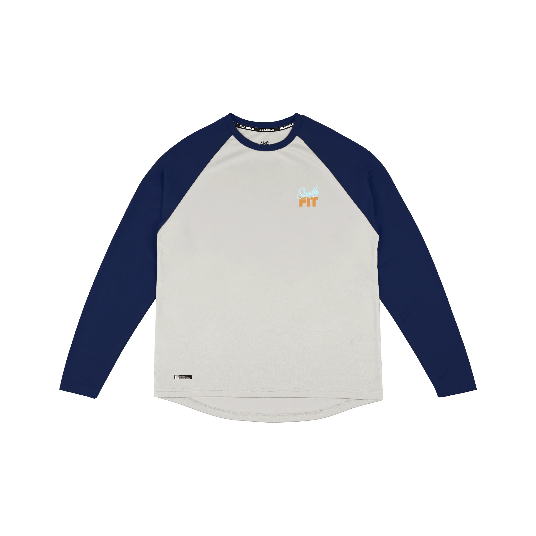 Slamble Длинный рукав Т-рубашка Унисекс