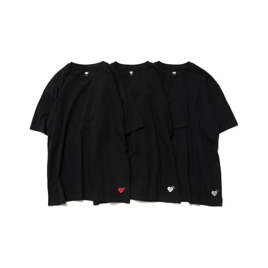 HUMAN MADE 3 Pack T-Shirt White