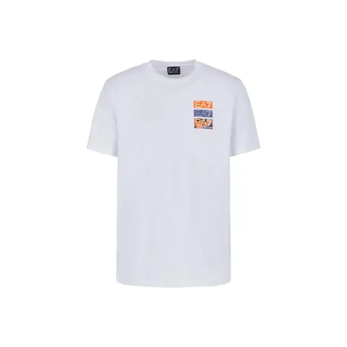 EMPORIO ARMANI EA7 Белый Мужские Рубашки