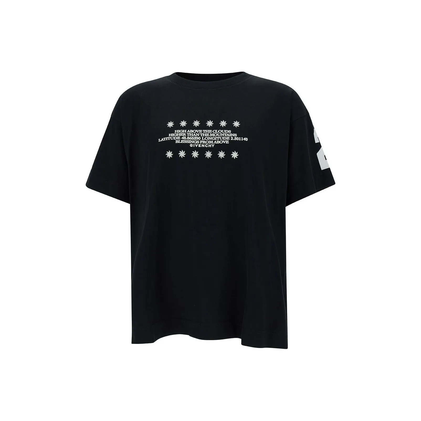 Givenchy Мужские черные T-рубашки