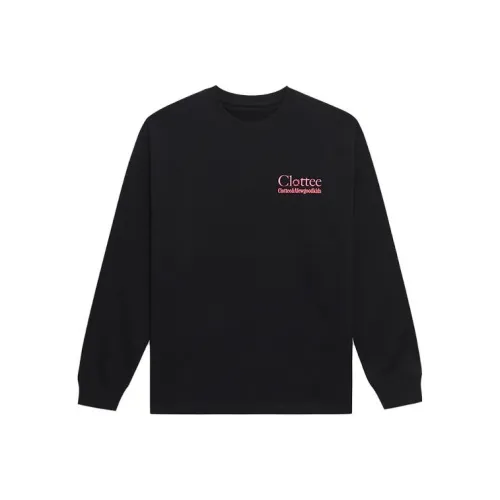 CLOTTEE X AFGK Co Бренд SERIES SS23 Черная Унисекс Рубашка T