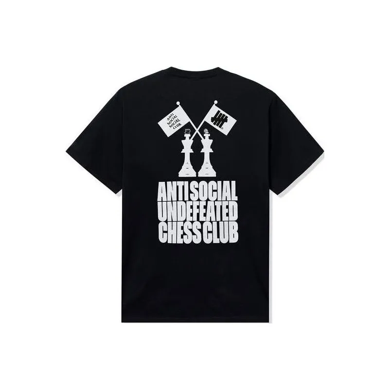 Anti Social Social Club X UNDEFEATED T Shirts Unisex
