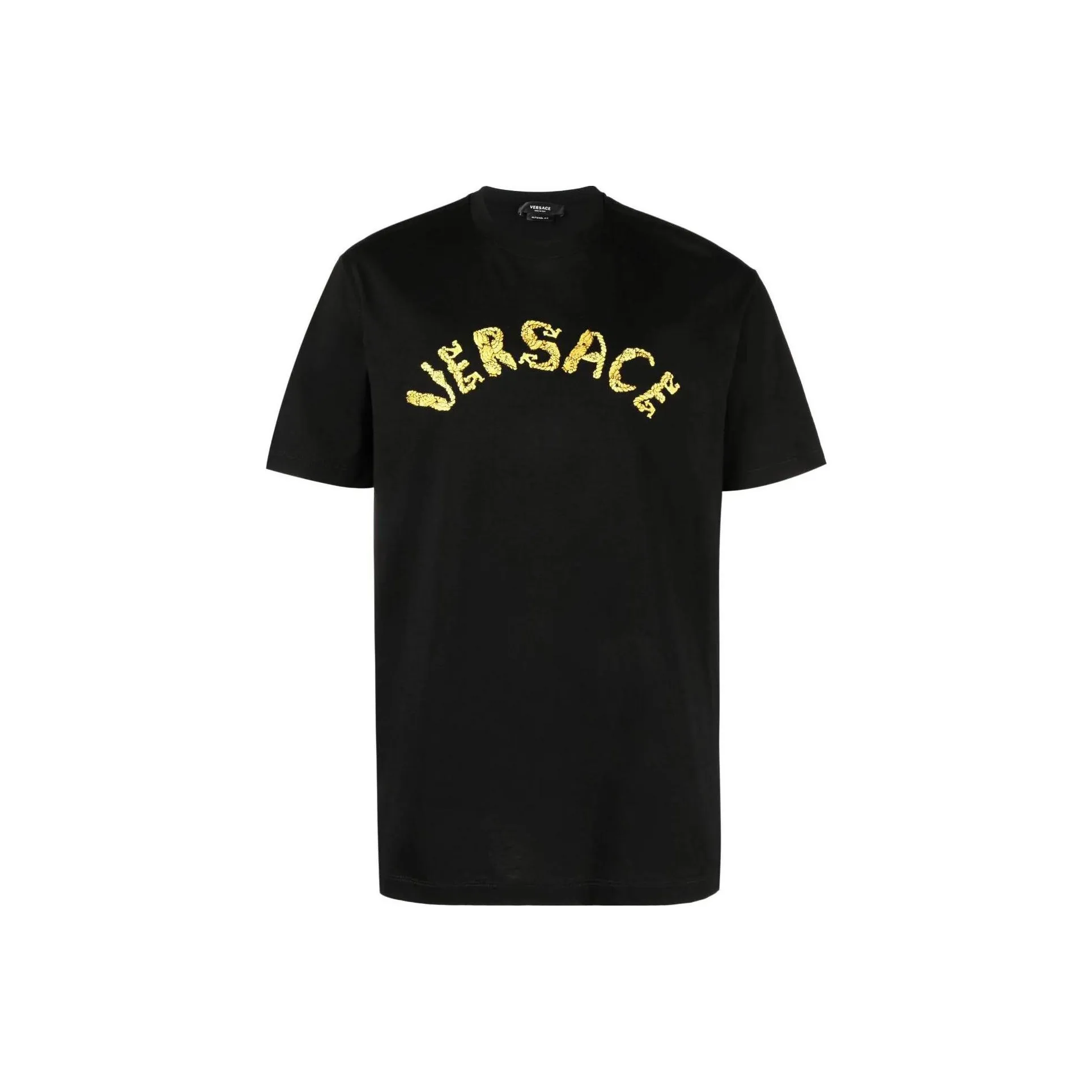 VERSACE SS23 T Рубашка Мужская Черная