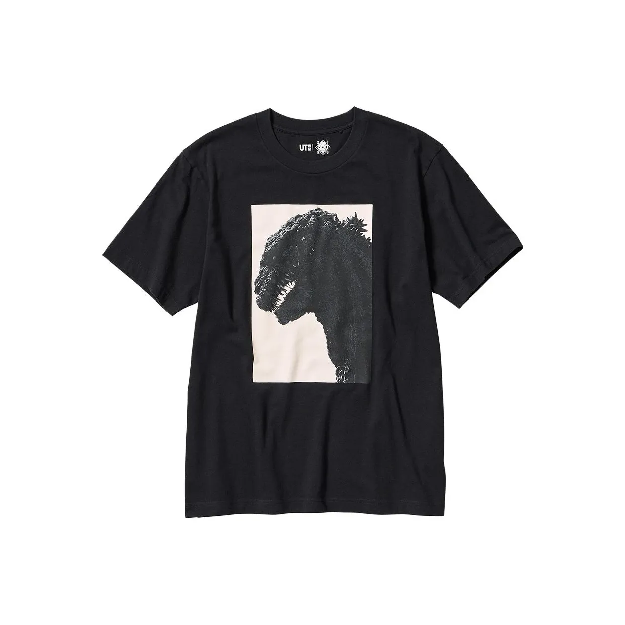 UNIQLO Черная унисекс футболка