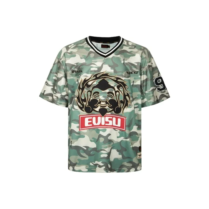 EVISU Камуфляж Мужские T-рубашки