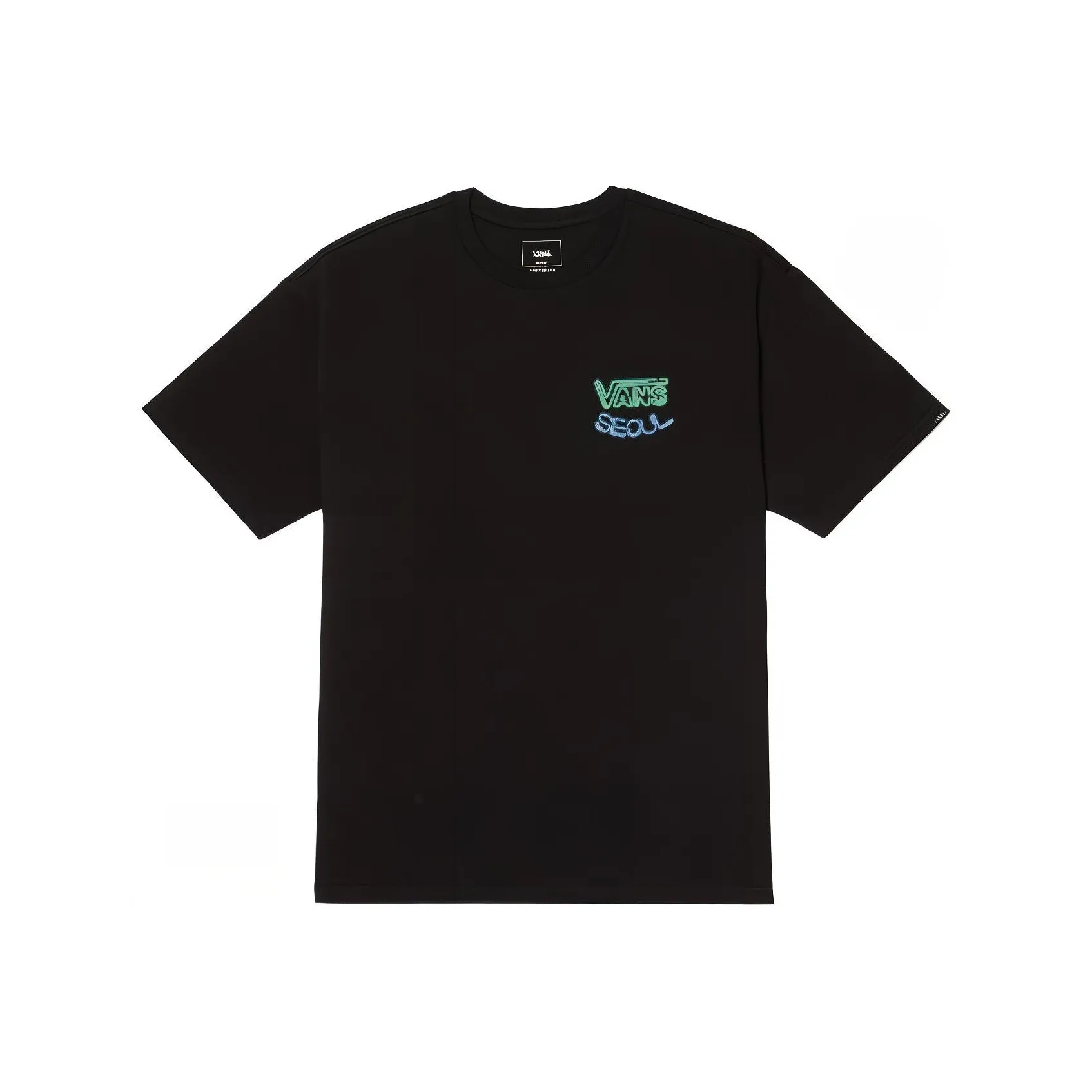 Vans Night In Seoul T Shirt Men's Black