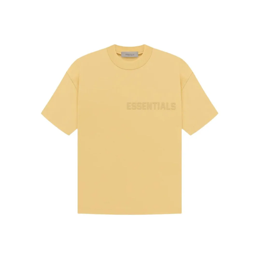 Fear Of God Essentials T-Shirt Унисекс Light Yellow