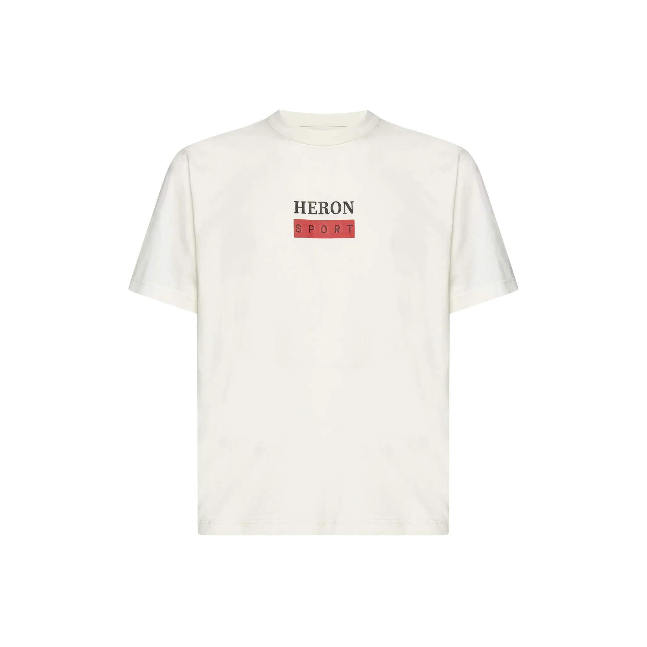 HERON PRESTON Белая Мужская T-Рубашка