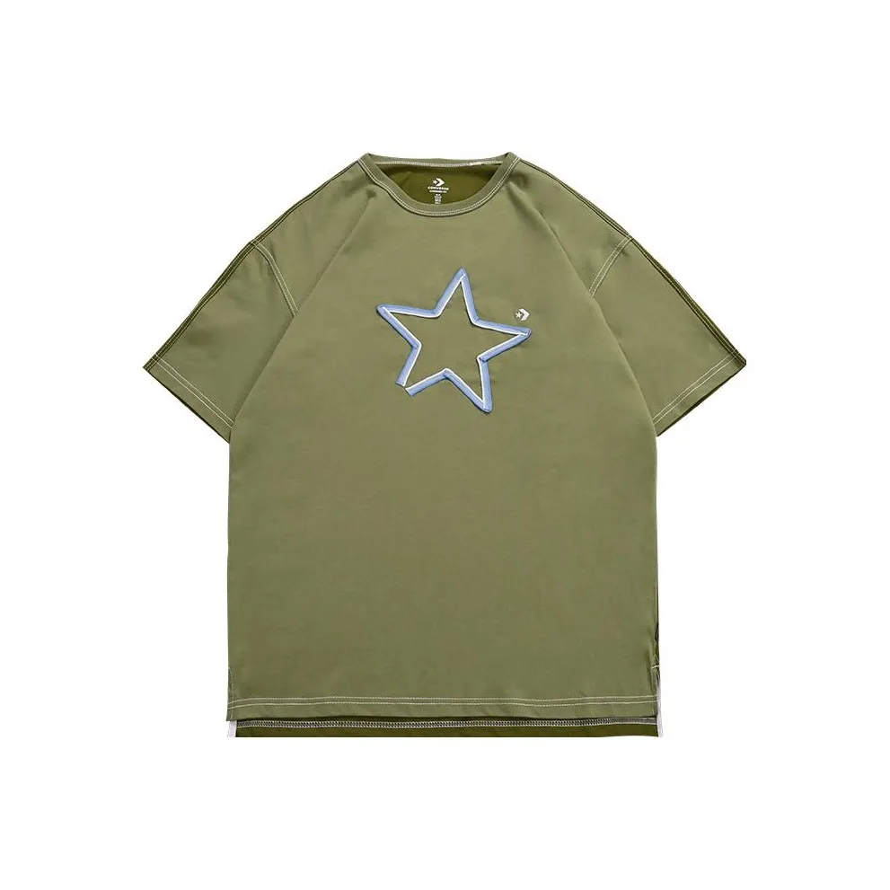 Converse Alligator Friend T Shirt Unisex Green