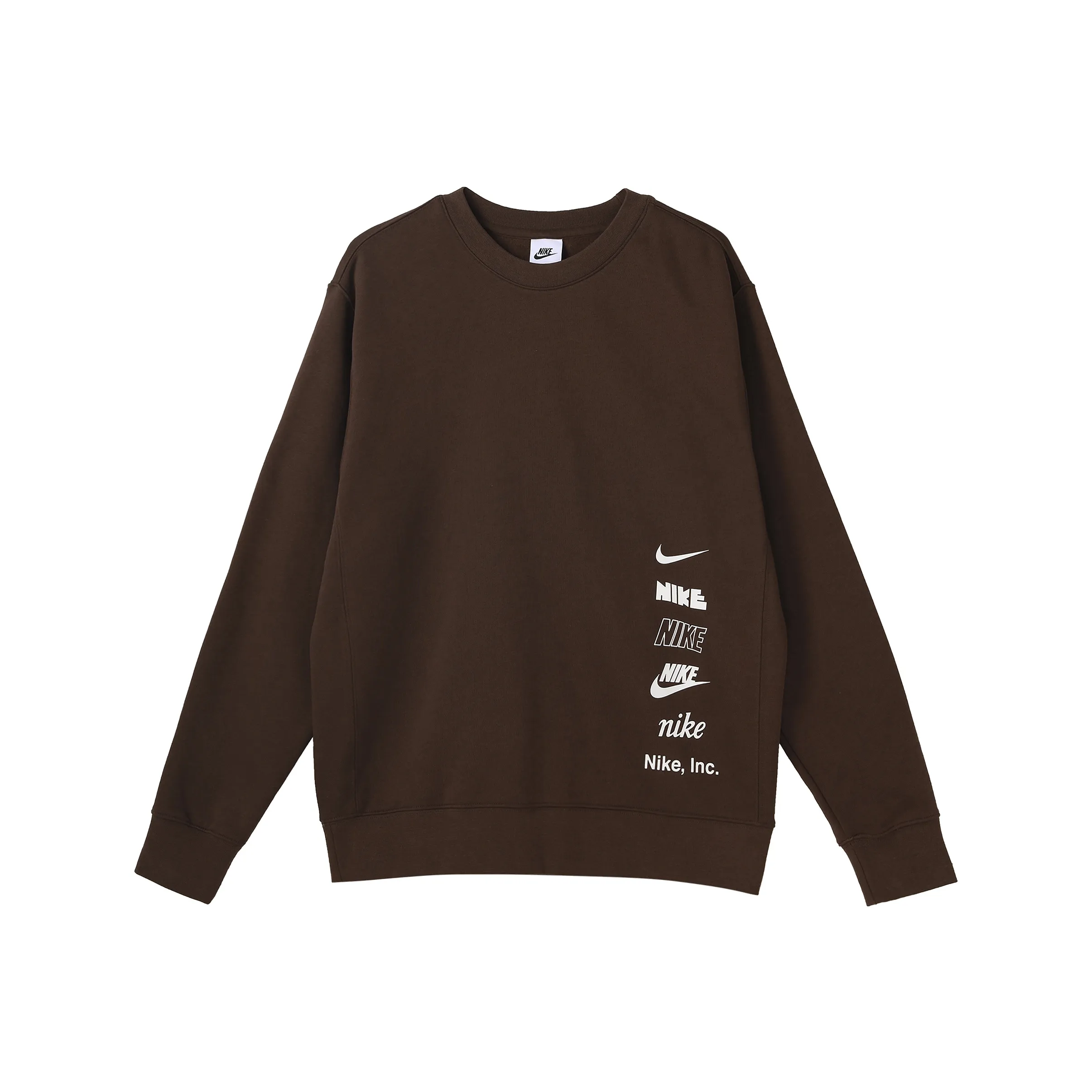 Nike T Shirts Men's Brown