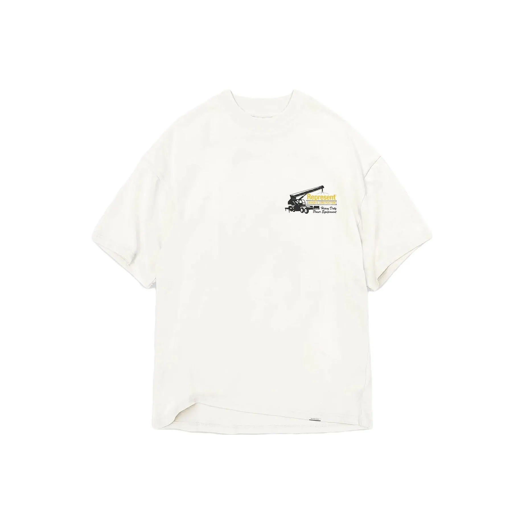 REPRESENT Белая Мужская T-Рубашка