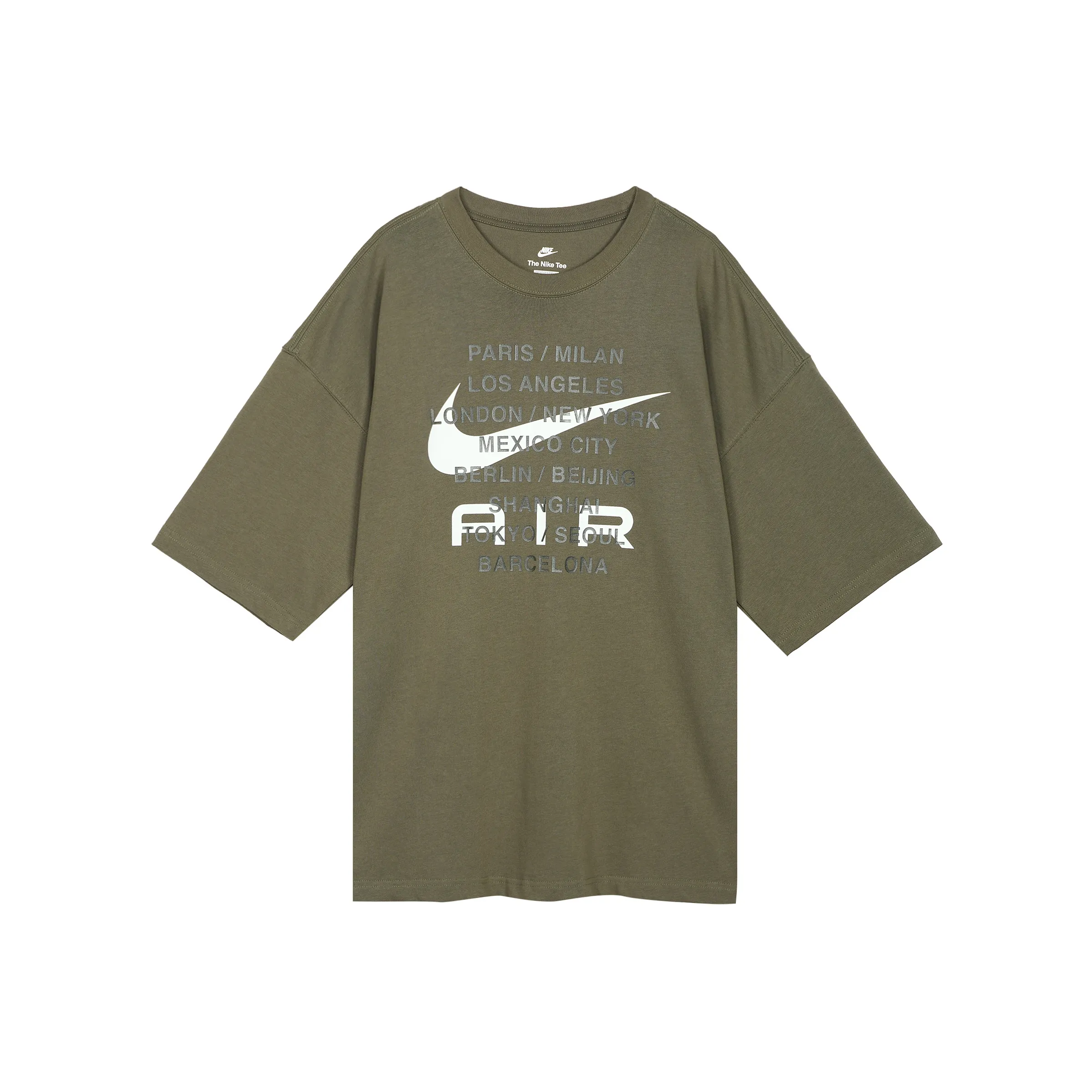 Nike T Shirt Men's Medium Olive Green