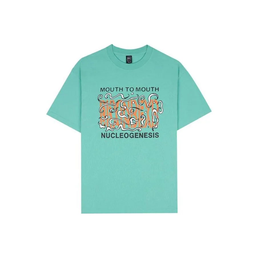 Brain Dead co-brand Зеленая Мужская T-рубашка