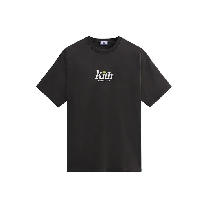 KITH Collaboration X Wilson Co Branded Series Черные Мужские T-Рубашки