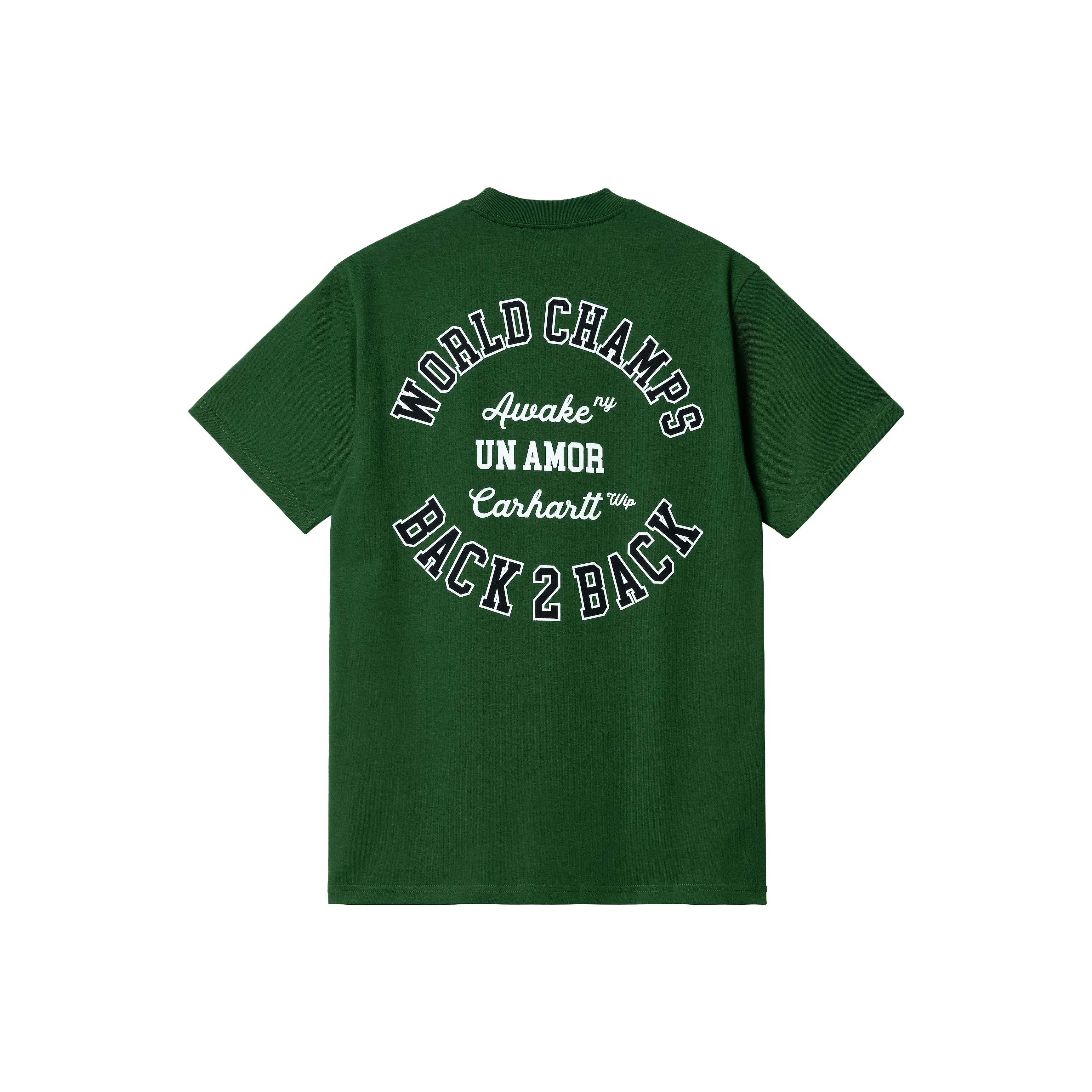 Awake Ny X Carhartt WIP Carhartt WIP X Awake NY T Shirts Unisex Green
