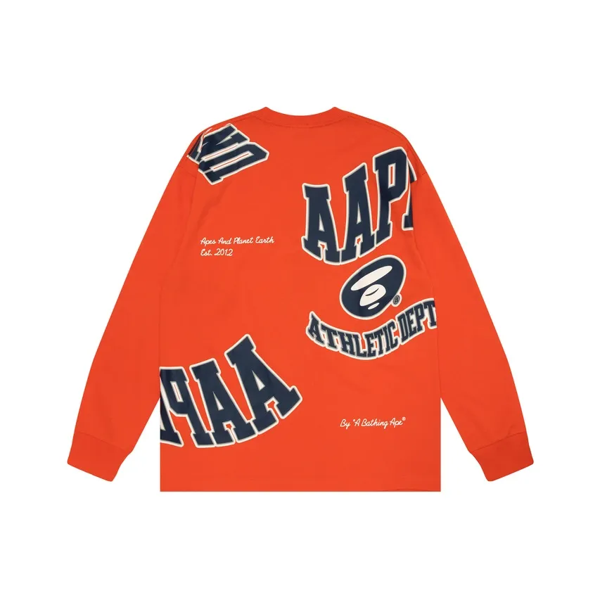 AAPE Апельсин ORX Мужская T-рубашка