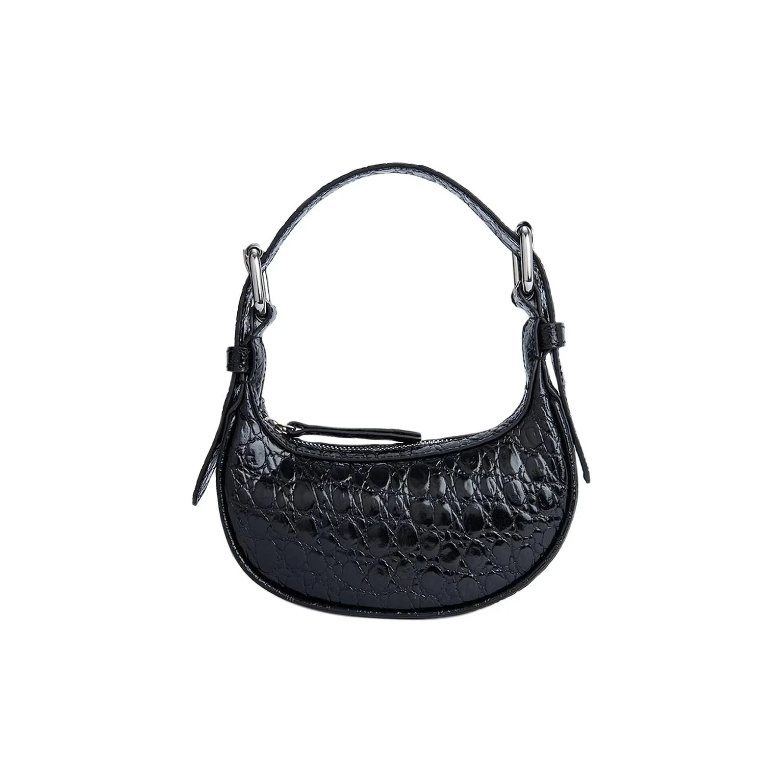 By Far Soho Коровья кожа Сумка Мини Женская Черная