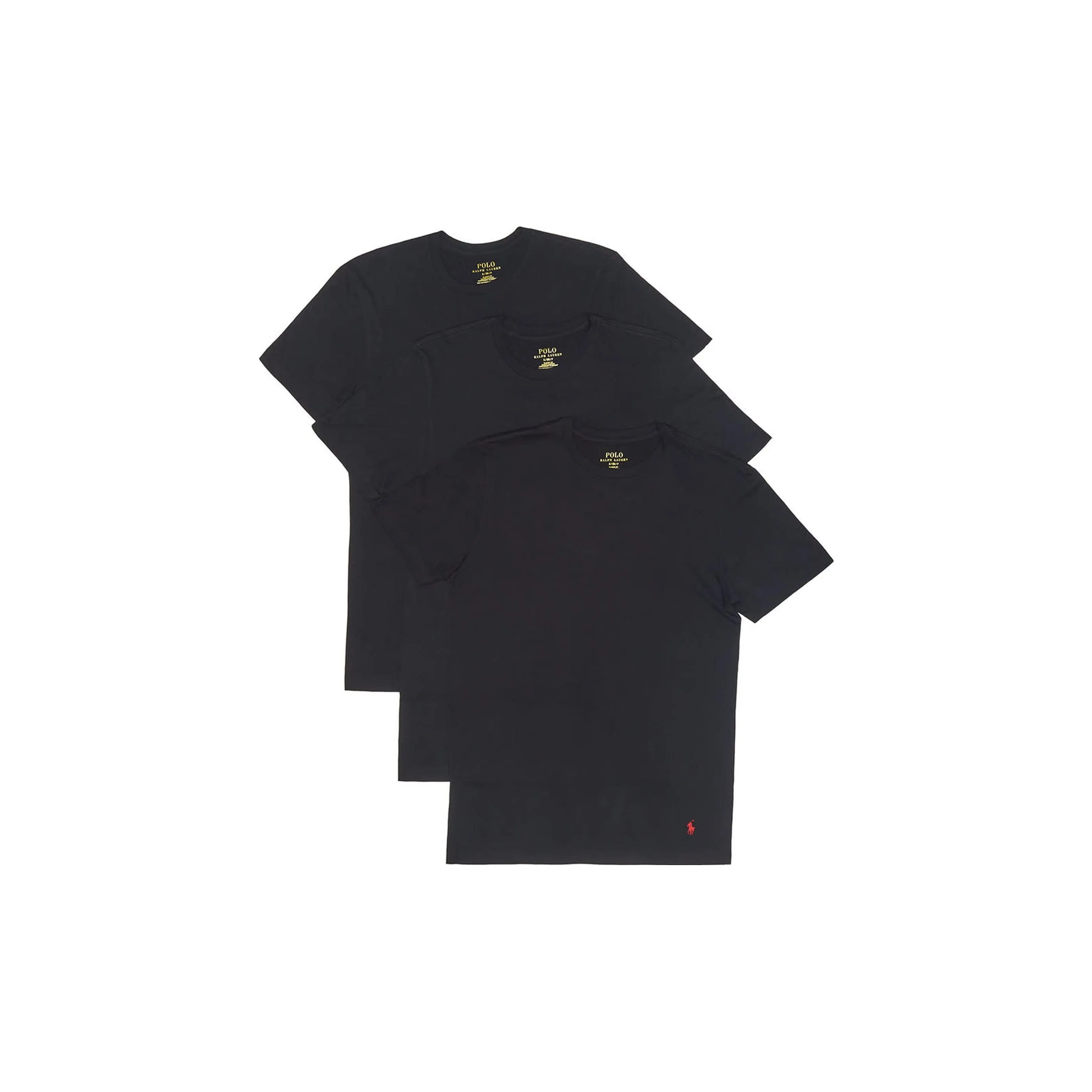 Polo Ralph Lauren T Shirt Men's 3 Pack Black