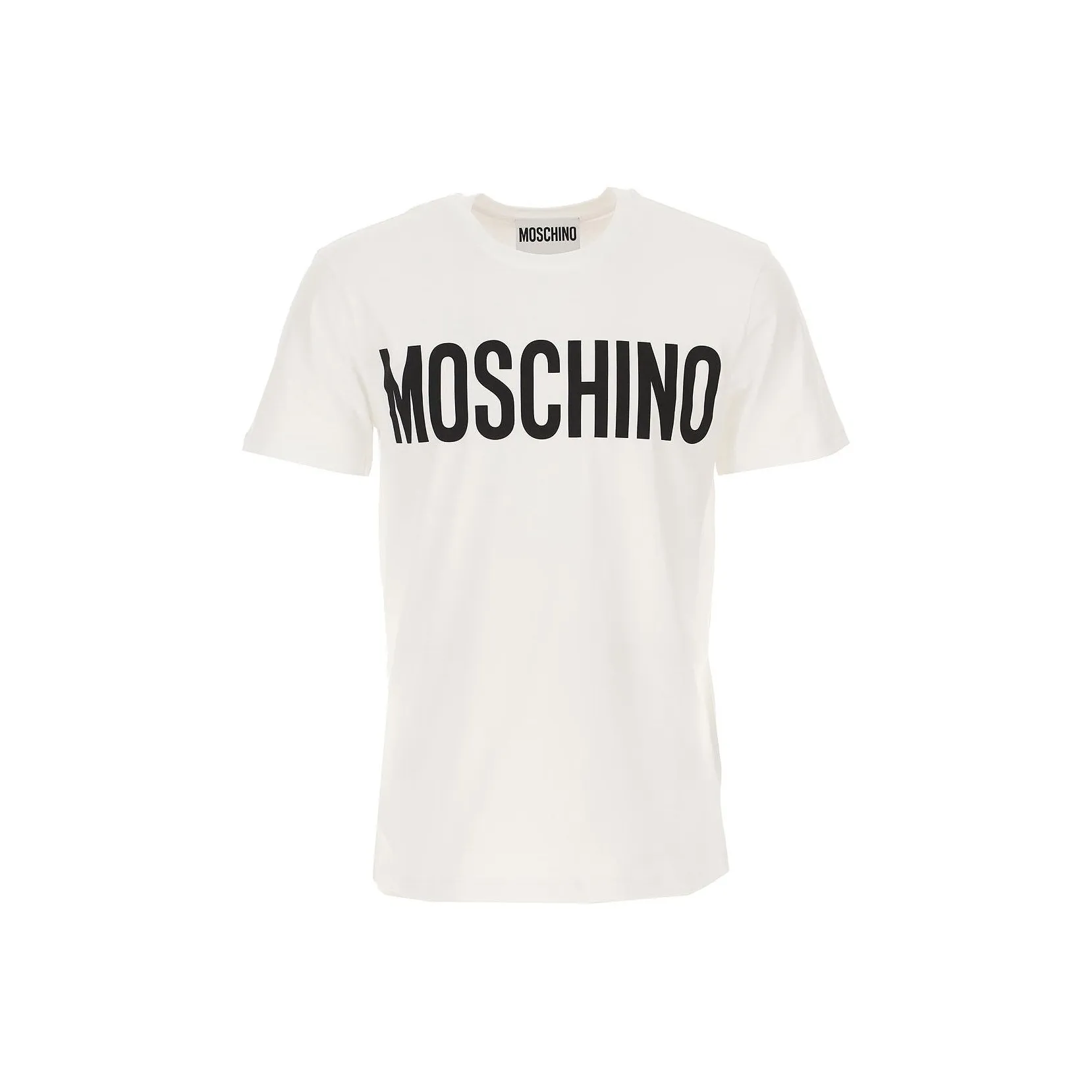 MOSCHINO Logo Printed Crewneck T Shirt
