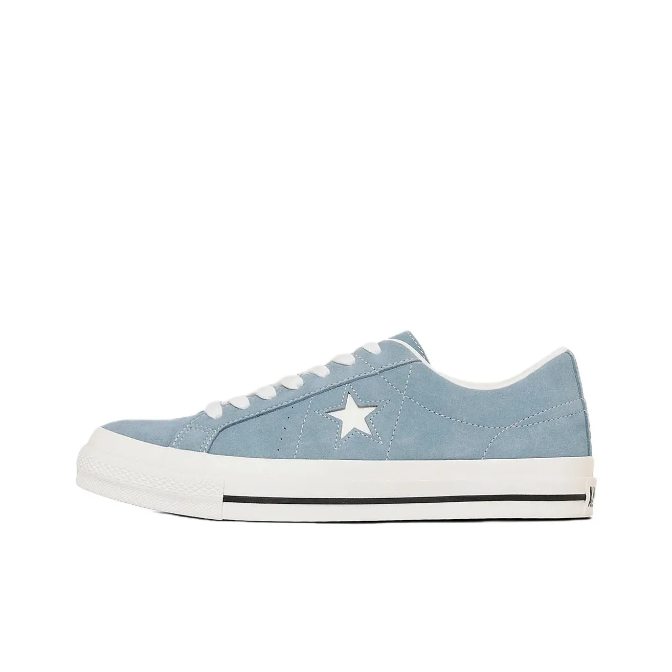 Конверс ONE STAR Sude Slip-resistant Abrasion-resistant Low-top Скейтборд Кроссовки Unisex Blue