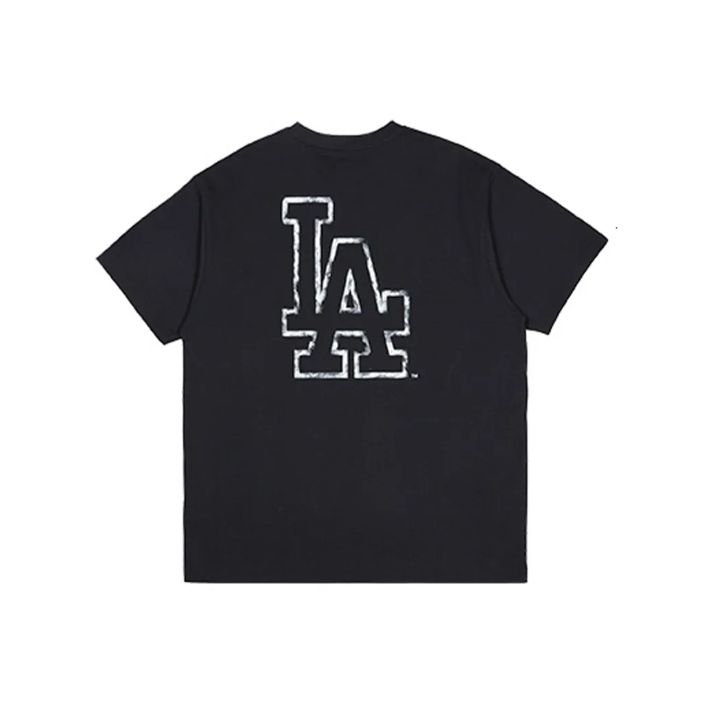 New Era Черная Унисекс Футболка