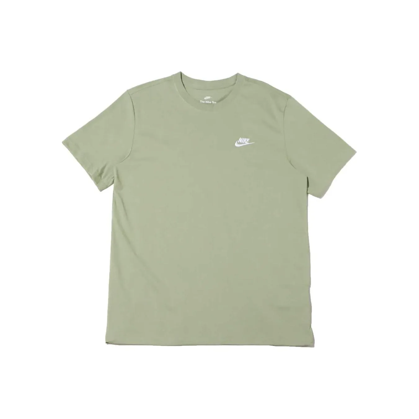 NIKE Масляно-зеленая унисекс футболка
