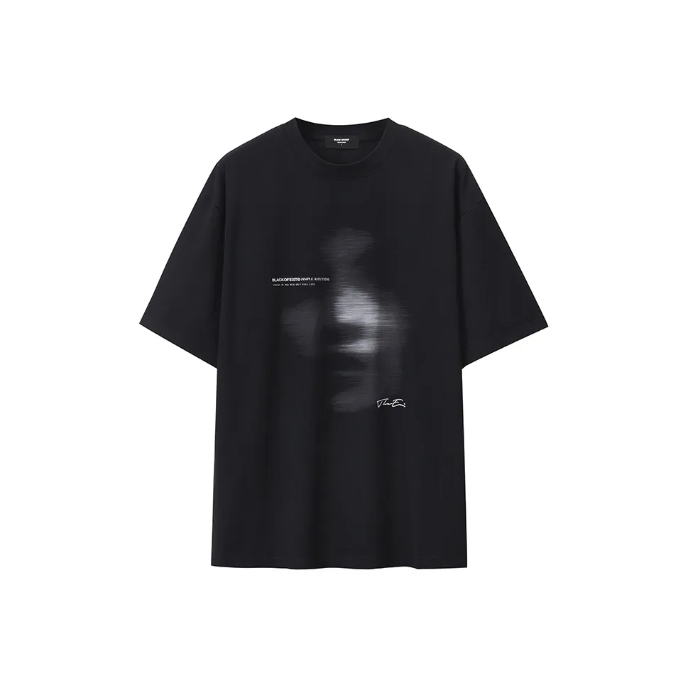 BLACK OF EXIT Мужская футболка с коротким рукавом