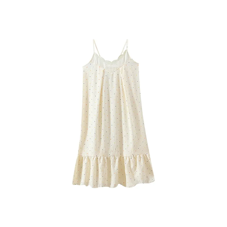 O'MESIK Nightgown Women's Apricot