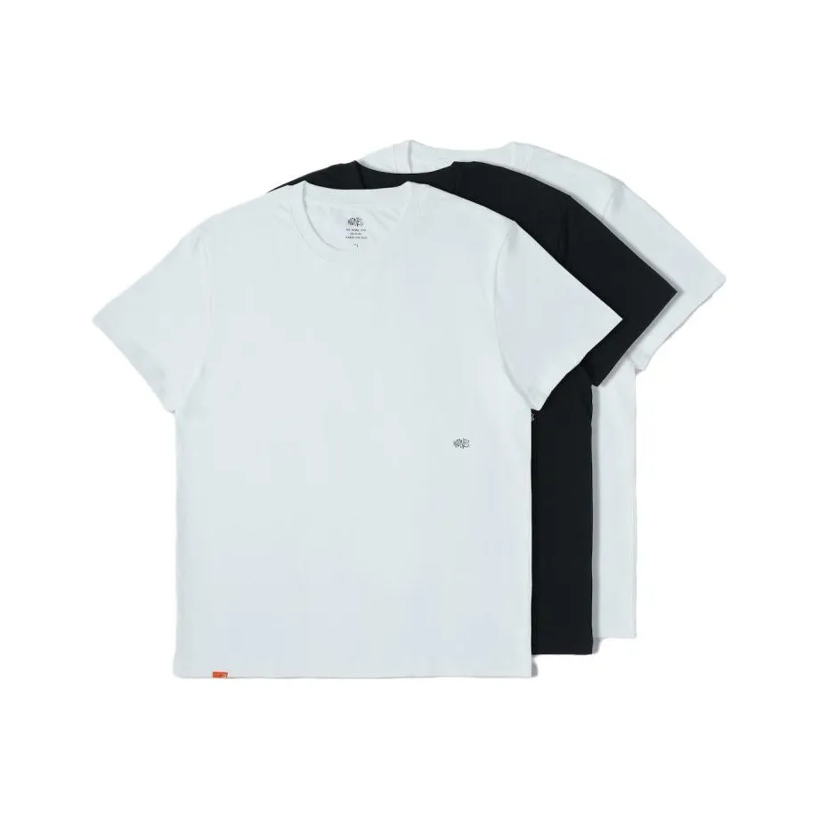 MADNESS 3 шт Черный+Белый+Белый Унисекс Футболки