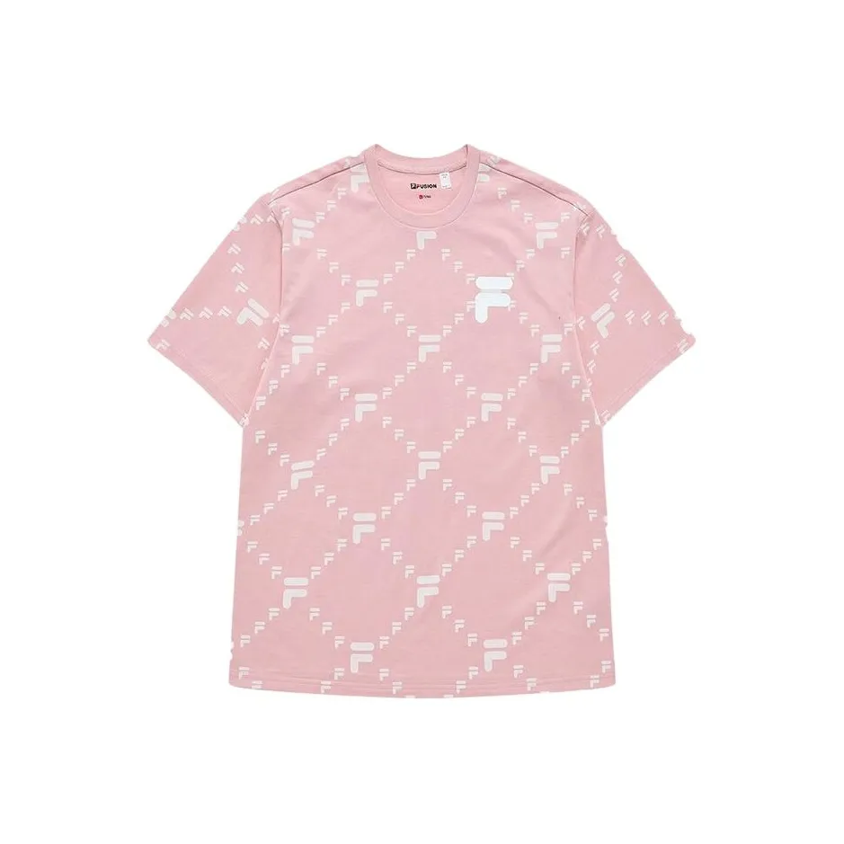 FILA FUSION T-Shirt Унисекс Юность Розовый