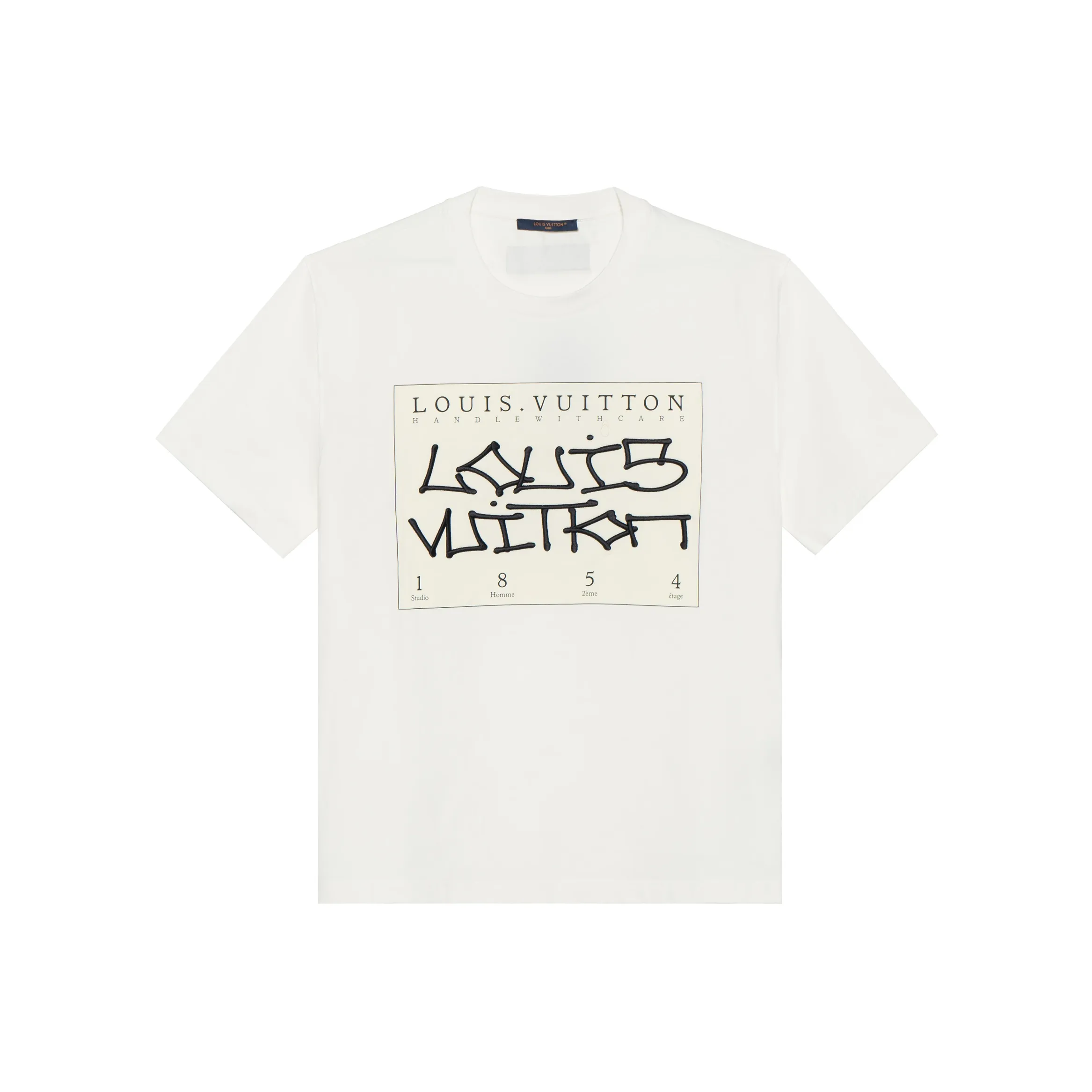 LOUIS VUITTON Pre Owned 2010s Graphic print T shirt