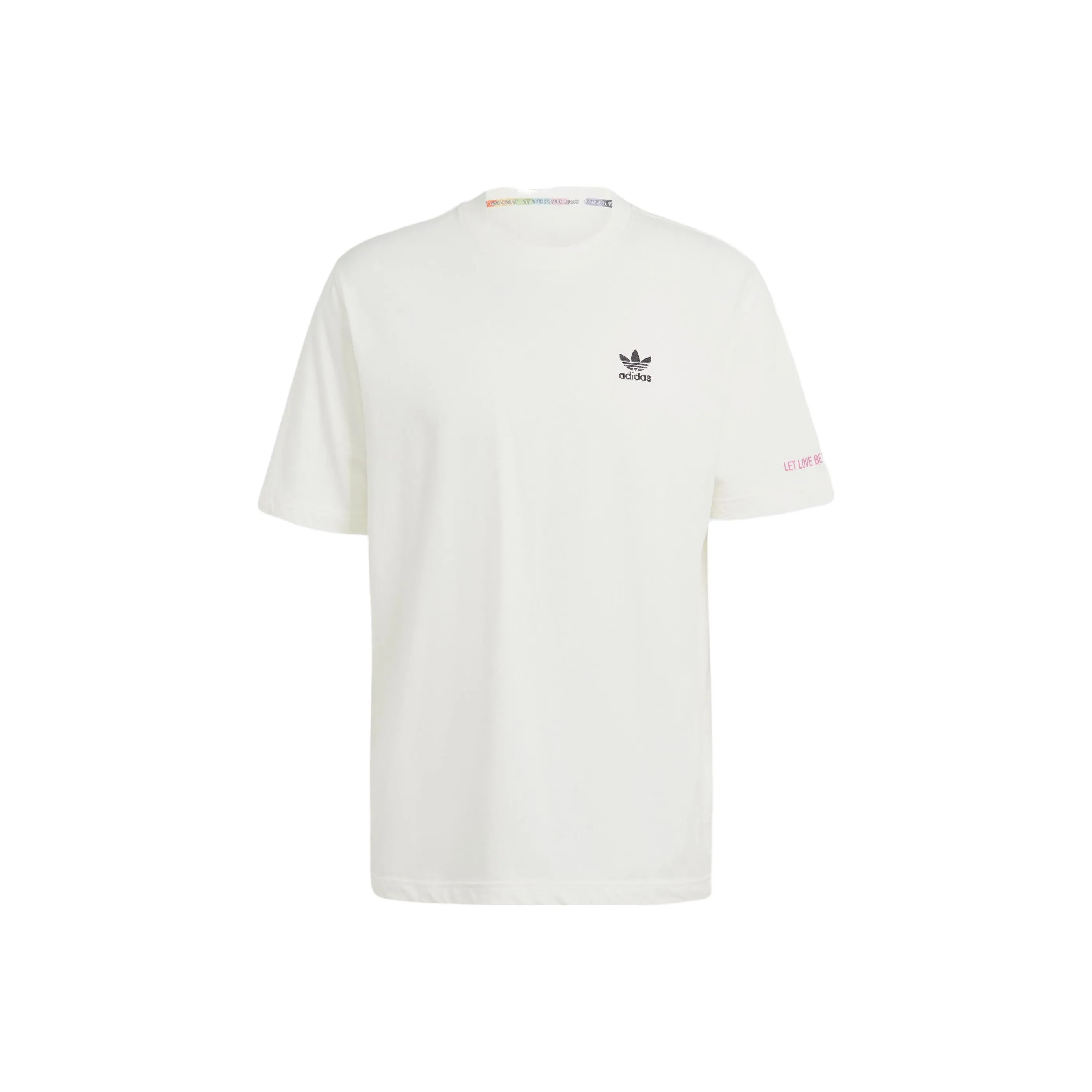 Adidas Originals x PRIDE RM GRAPHIC T Shirt Men's Jade White