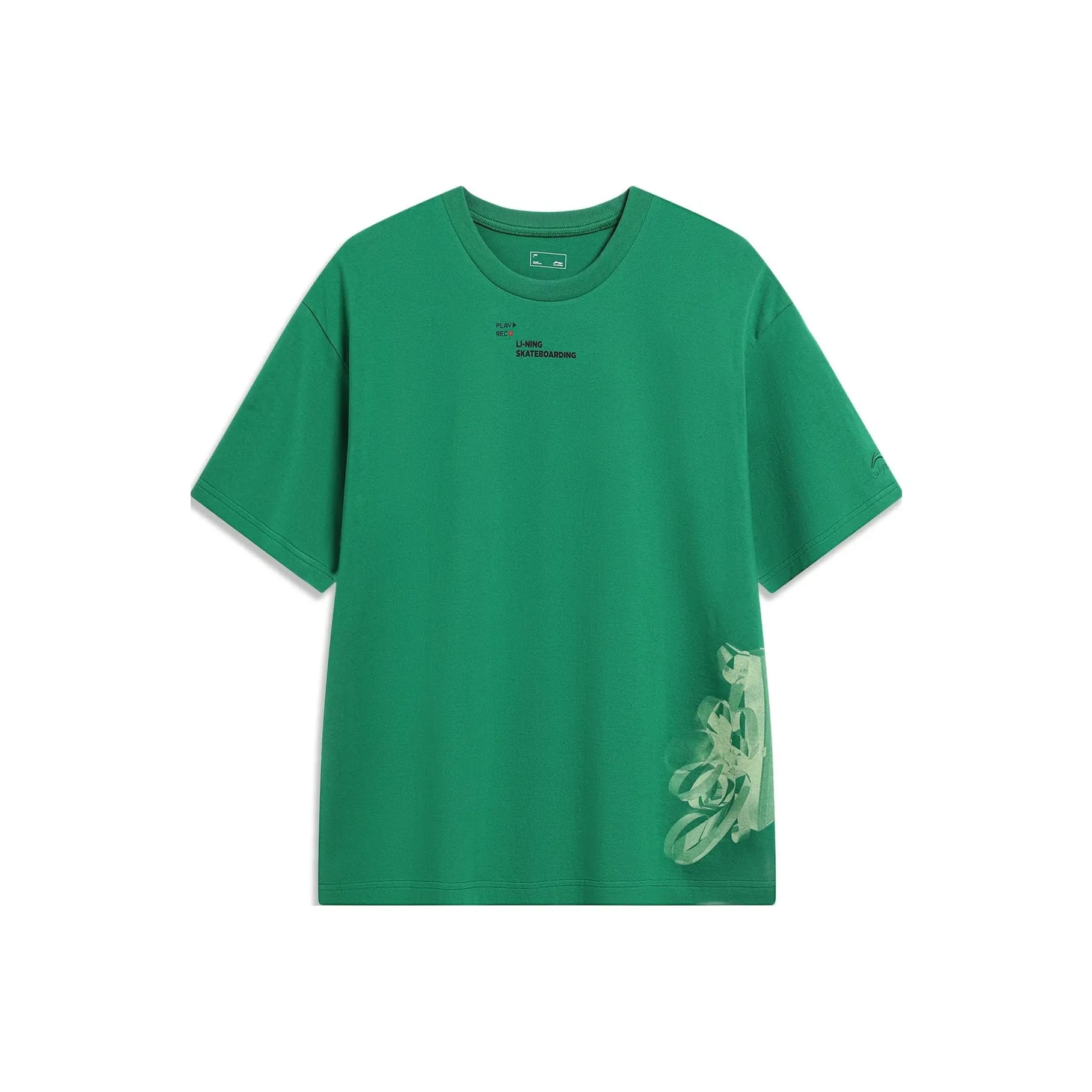 Li NING Cool Pine Green Унисекс T-рубашки