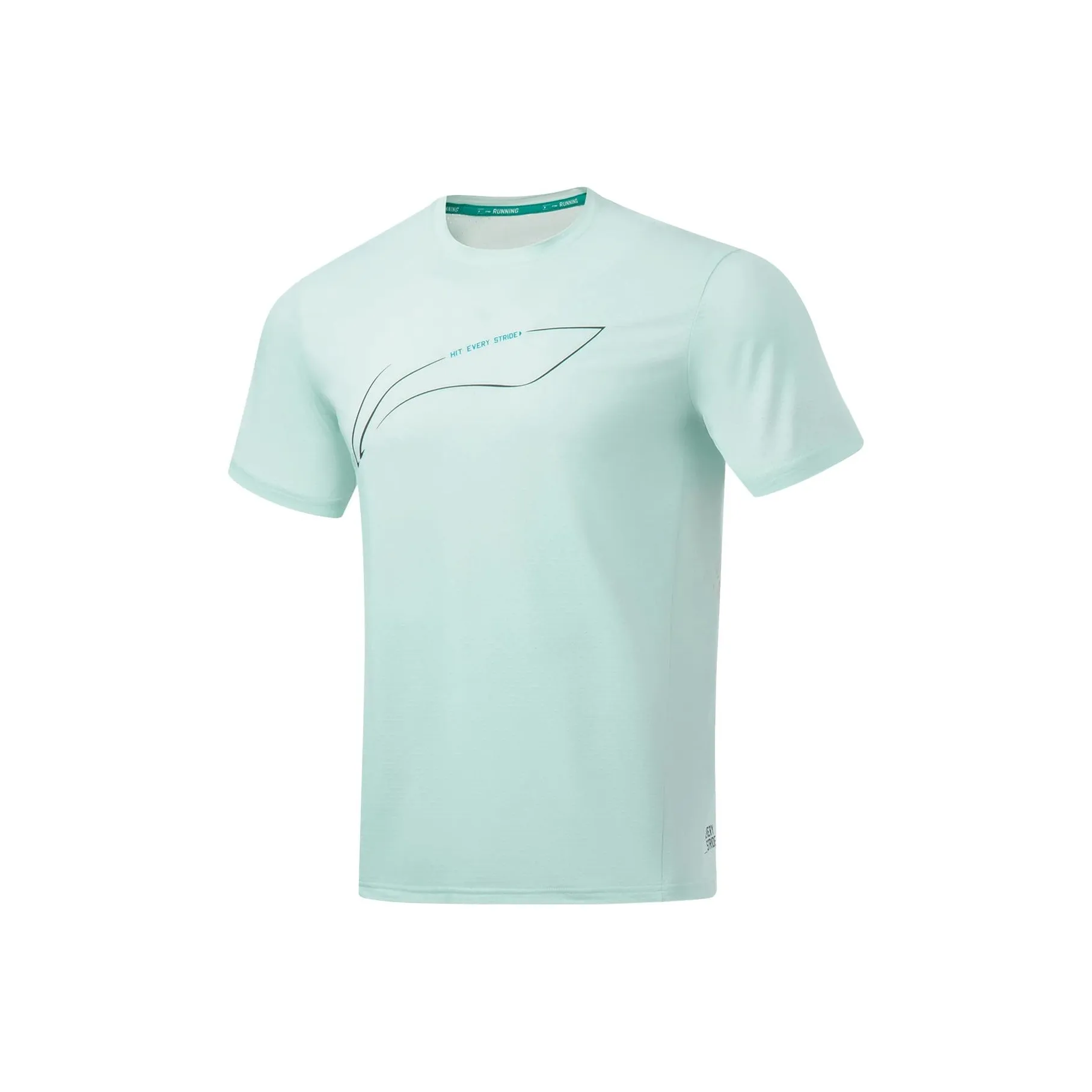 LINING Running Collection T Shirts Men's Light Bowl Blue