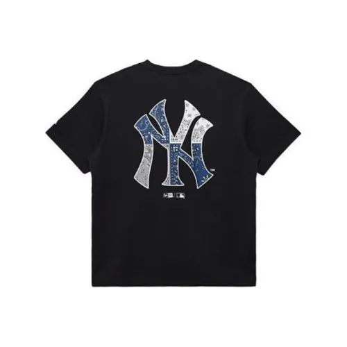 New Era Черная Унисекс Футболка